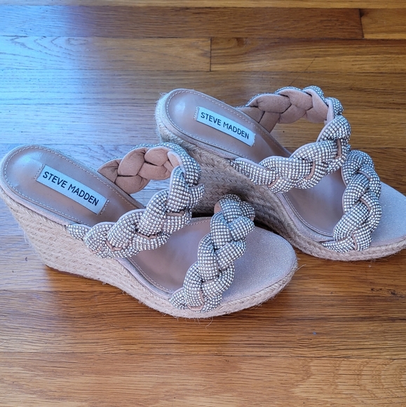 Steve Madden wedge sandals - Picture 1 of 5